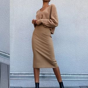 Aritzia Johan Midi Skirt
